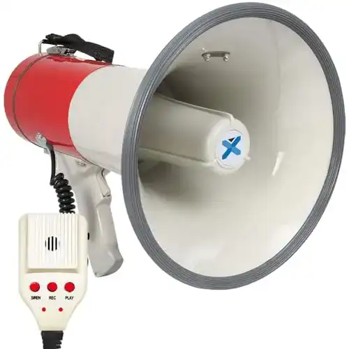 Megafon Vexus MEG050 lautstark, 50W mit Aufnahme-Funktion