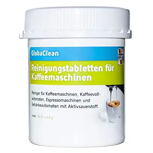 Die beste Reinigungstabletten Kaffeevollautomat GlobaClean, 150 Tabletten 2026 Test Bestseller Reinigungstabletten Kaffeevollautomat GlobaClean, 150 Tabletten