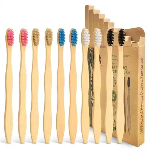 Die beste Bambus-Zahnbürste Dracarys Bambus Zahnbürste 10 PACK 2026 Test Bestseller Bambus-Zahnbürste Dracarys Bambus Zahnbürste 10 PACK