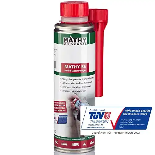 Die beste Benzin-Additiv MATHY-BE Benzin System Reiniger, 250 ml 2026 Test Bestseller Benzin-Additiv MATHY-BE Benzin System Reiniger, 250 ml