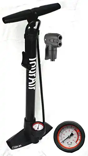 Die beste Standluftpumpe CBK-MS® Hochdruck Fahrrad Standpumpe Alu 2026 Test Bestseller Standluftpumpe CBK-MS® Hochdruck Fahrrad Standpumpe Alu