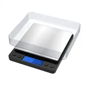 Feinwaage Ascher 500g/0,01g Taschenwaage LCD-Anzeige