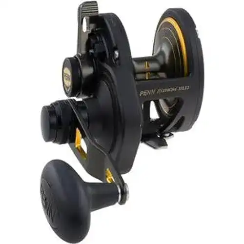 Multirolle Linkshand Penn Fathom Lever Drag 2 Speed Multirolle