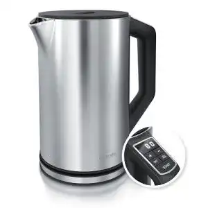 Edelstahl-Wasserkocher Arendo, Edelstahl Wasserkocher, 1,5 Liter