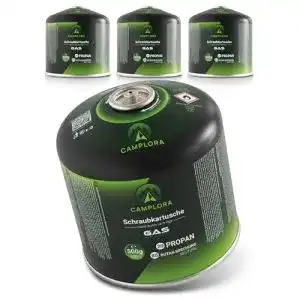 Gaskartusche Tolegano 4x 500g Butan Schraubkartusche