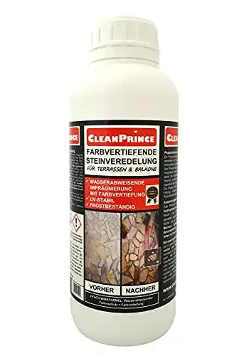 Farbvertiefer-Naturstein CleanPrince, Terrassen und Balkone 1 L