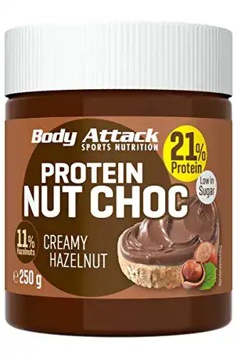 Die beste Nuss-Nougat-Creme Body Attack Sports Nutrition, 250 g 2026 Test Bestseller Nuss-Nougat-Creme Body Attack Sports Nutrition, 250 g