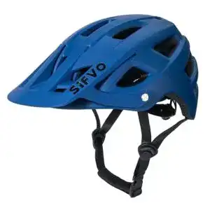 Mountainbike-Helm Herren SIFVO mit Visier, einstellbar M/L