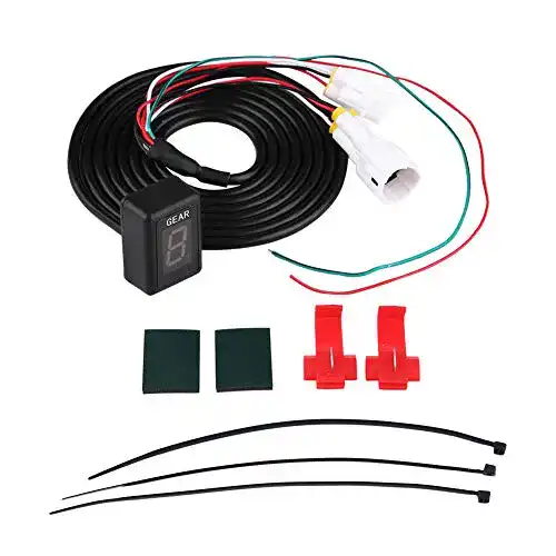 Ganganzeige Motorrad Keenso Motorrad wasserdichte ECU