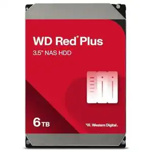 6TB-HDD Western Digital WD Red Plus 6 NAS Festplatte HDD SATA