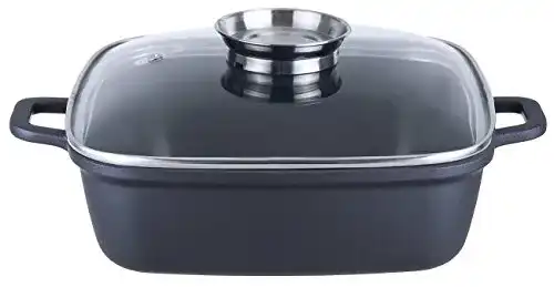 Die beste Aluguss-Bräter Kopf Bräter Santorin, 3,8 Liter, inkl. Glasdeckel 2026 Test Bestseller Aluguss-Bräter Kopf Bräter Santorin, 3,8 Liter, inkl. Glasdeckel