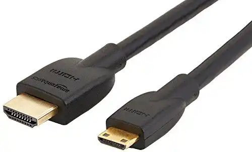 Mini-HDMI-Kabel Amazon Basics HL-007342, 1,8 m, schwarz