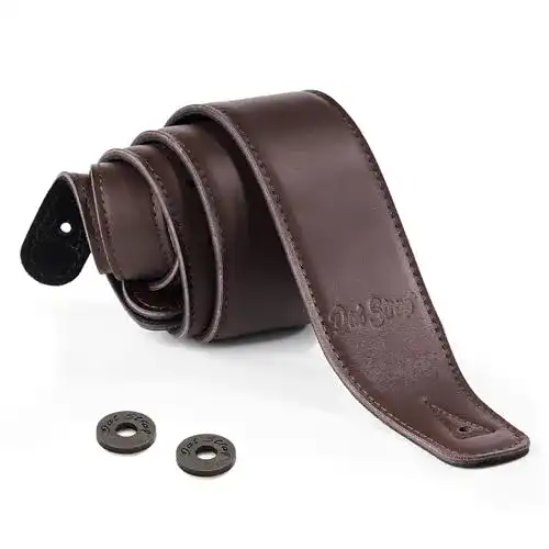 Gitarrengurt Dat Strap Leder | für Gitarre Elektro, Akustik