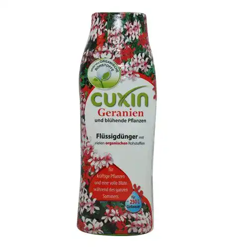 Geraniendünger Cuxin Flüssigdünger für Geranien, 800 ml