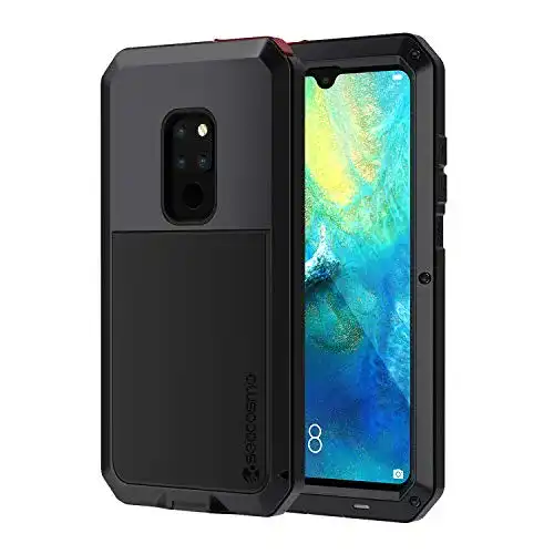Huawei-Mate-20-Hülle seacosmo, 360 Grad stoßfest Aluminium