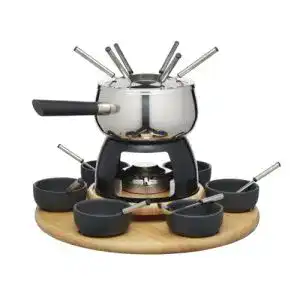 Käsefondue Artesa Artesà Luxuriöses Fondue-Set mit Drehplatte