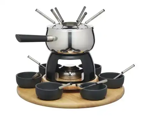 Käsefondue Artesa Artesà Luxuriöses Fondue-Set mit Drehplatte