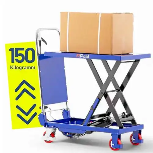Hubtisch Pallit Hydraulischer Wagen Hubstapler klappbar