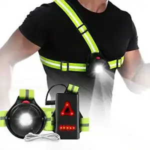 Brustlampe Zenoplige Sports Lauflicht, LED Lauflampe USB
