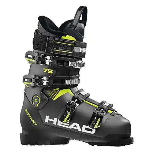 Skischuhe HEAD Herren Advant Edge 75 , Anthracite/Black/Yellow