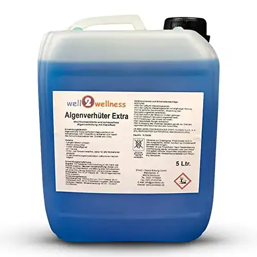 Algenvernichter Pool well2wellness Algenvernichter Extra 5 Liter