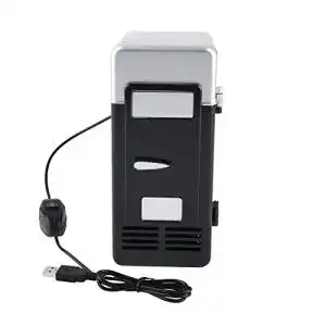 USB-Kühlschrank Fdit Mini USB Kühlschrank Schwarz