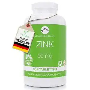Zinktabletten ALPARELLA ELEMENTS Zink Tabletten, 365 Tabletten