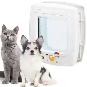 Katzenklappe Ferplast 72103011 mit 4-Wege-Verriegelung