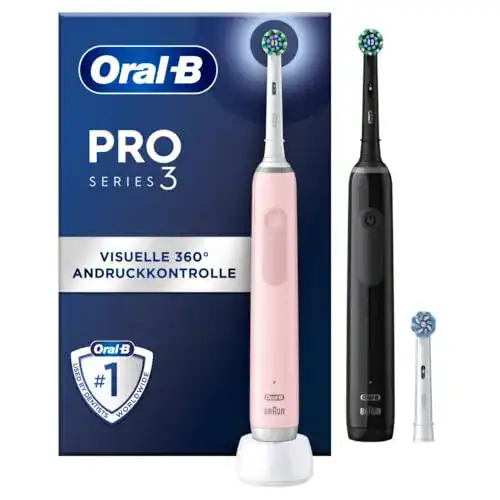 Rotierende Zahnbürste Oral-B Pro 3 3900 Doppelpack