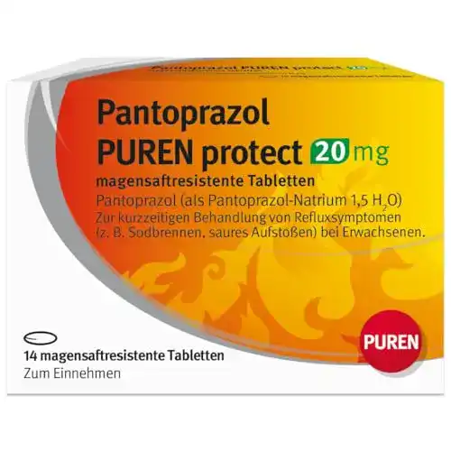 Pantoprazol PUREN Pharma GmbH & Co. KG PUREN protect 20 mg