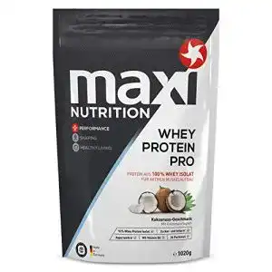 Eiweißpulver ohne Zucker MaxiNutrition Whey, Kokos, 1020 g