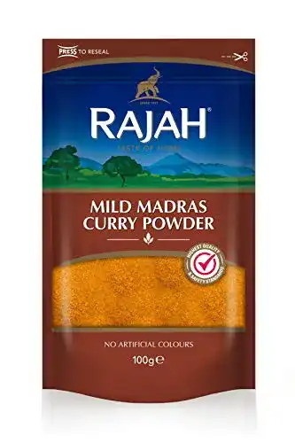 Currypulver Rajah Mild Madras mit milder Schärfe 100 g