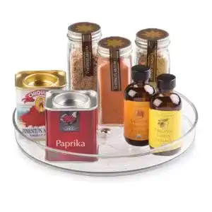 Drehteller iDesign 58630 Küchen Organizer, klein, Kunststoff