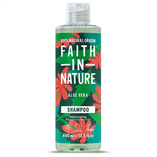 Aloe-vera-Shampoo Faith In Nature, natürlich, 400 ml