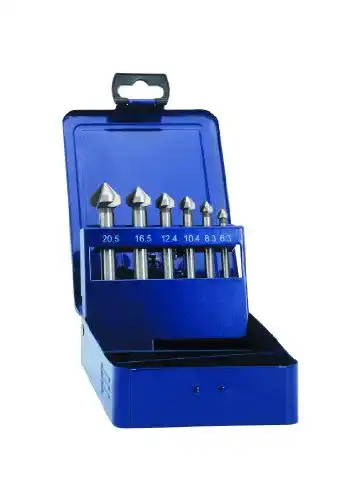 Die beste Kegelsenker Exact HSS 90 05540 -Satz, Durchmesser 6,3–20,5 mm 2026 Test Bestseller Kegelsenker Exact HSS 90 05540 -Satz, Durchmesser 6,3–20,5 mm