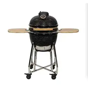 Kamado-Grill Jomo ® KAMADO – Keramik-Holzkohlegrill, 46 cm Schwarz