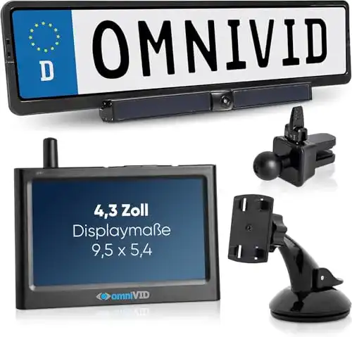Solar-Rückfahrkamera omniVID ® Solar4 Premium Solar