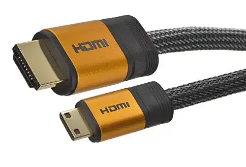 Mini-HDMI-Kabel aricona, Mini HDMI (Typ D) zu HDMI (Typ A)