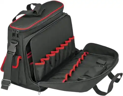 Werkzeugtasche Knipex “Service” leer 00 21 10 LE, Schwarz