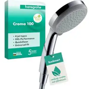Sparduschkopf hansgrohe wassersparender Duschkopf Croma 100