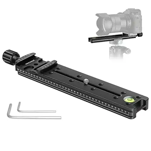 Makroschlitten Neewer ® 200 mm Professional Schiene Metall