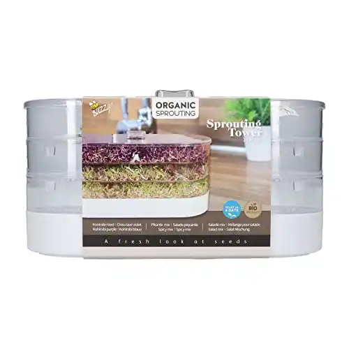 Keimsprossenbox Tuinplus bv BIO Sprossenturm Anzuchtset