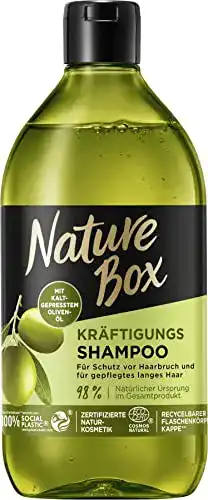 Olivenöl-Shampoo Nature Box Shampoo Kräftigung 385 ml
