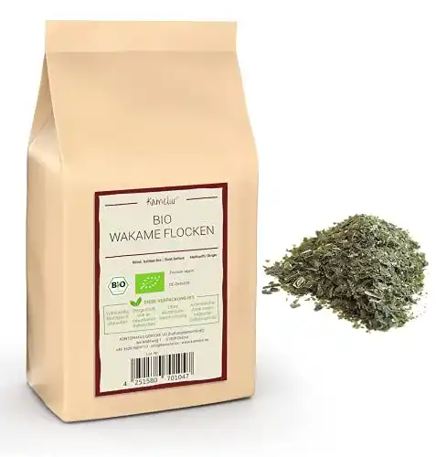 Die beste Wakame Kamelur 100g BIO Algen getrocknet, Rohkost Flocken 2026 Test Bestseller Wakame Kamelur 100g BIO Algen getrocknet, Rohkost Flocken
