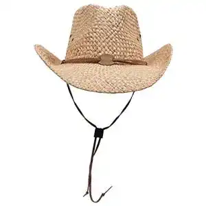Hut MFH Stroh Fasching Cowboy Western Sonnen