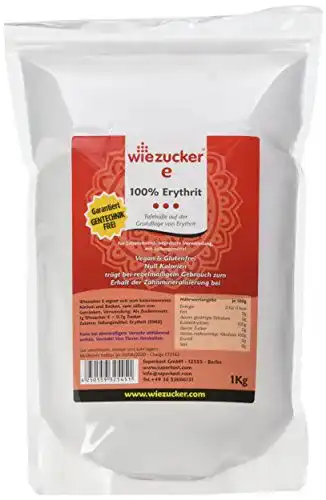 Erythrit Wiezucker, 1er Pack (1 x 1 kg)