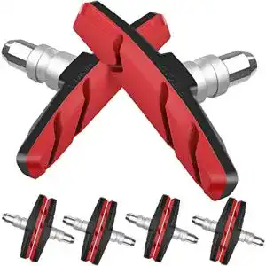 Bremsbeläge Fahrrad AGPTEK 4X , Fahrrad Bremse 70mm (4 Pairs)
