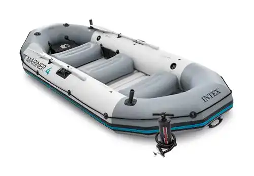 Intex-Schlauchboot Intex Erwachsene Schlauchboot Mariner 4 Set