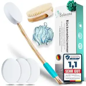 Eincremehilfe Belavena © für Rücken | inkl. 4 austauschbaren Pads
