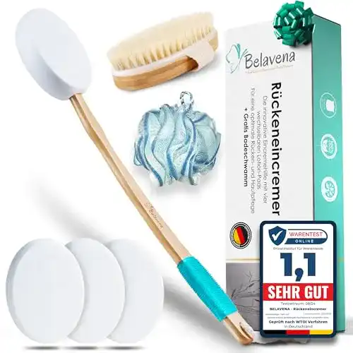 Eincremehilfe Belavena © für Rücken | inkl. 4 austauschbaren Pads